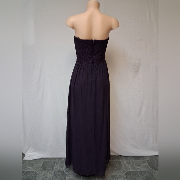 Speechless Dark Purple Strapless Dress Perfect for formal events. - Picture 10 of 17